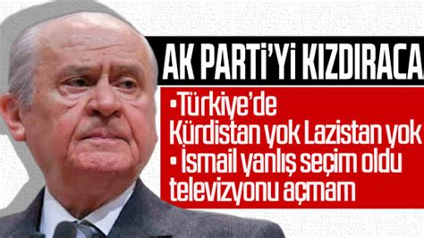 Devlet Bahçeli Kürdistan tartışmasına noktayı koydu