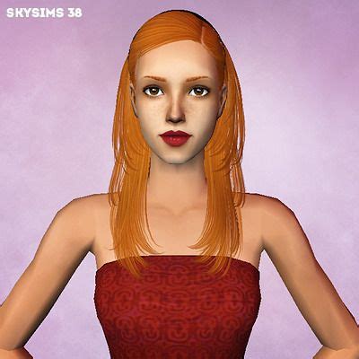 Four Skysims Hairs In The New Hair System Hair System Sims 2 Hair