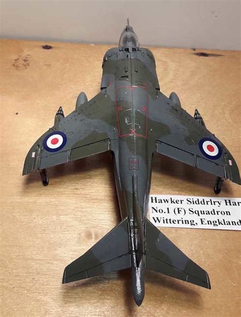 Hawker Siddeley Harrier GR 1 1 72 Airfix Ready For Inspection