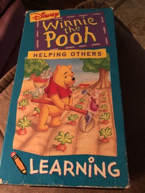 Winnie The Pooh Pooh Learning Helping Others Vhs 1994 For Sale