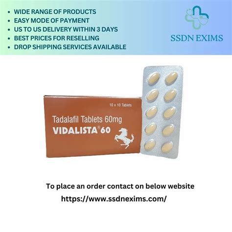 Vidalista Mg Tadalafil Tablets At Rs Box Jaripatka Nagpur