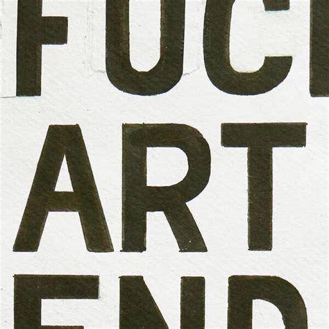 Lámina Fuck Art My Deer tipografía decoración mural