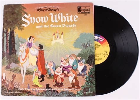 Vintage 1963 Walt Disney S Snow White And The Seven Dwarfs Vinyl Record Pristine Auction