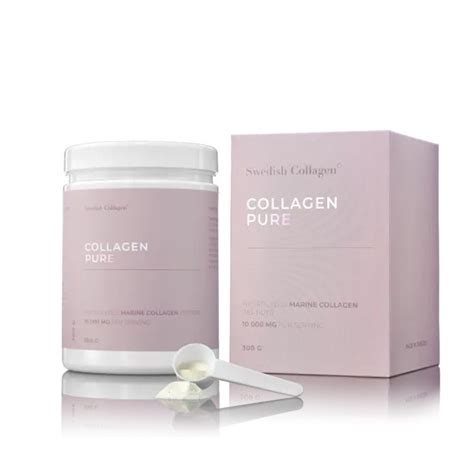 Pure Fish Collagen (Рибен Колаген) 10000мг., на прах 300г., Swedish ...