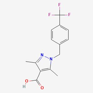 Trifluoromethyl Benzyl Dimethyl H Pyrazole Carboxylic