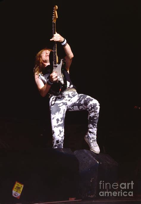 Dave Murray Iron Maiden Photograph By Concert Photos Fine Art America