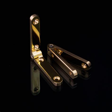 Jewelry Box Lock Brass Neat Elite 22 Premium Box Hinges Side