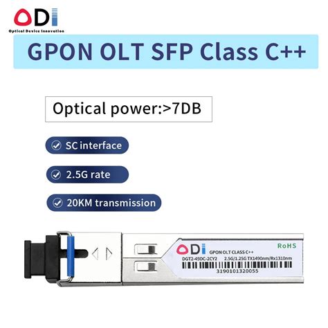 Odi Original Gpon Olt C Pon Module Tx1490nm Rx1310nm Gpon Onu Stick Sfp Buy Gpon Olt C C