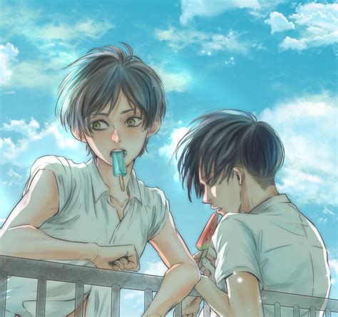 Eren X Levi Ereri Attack On Titan Anime Attack On Titan Levi