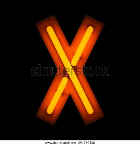 Neon Letter X Neon Alphabet Collection Stock Illustration 291760568 Shutterstock