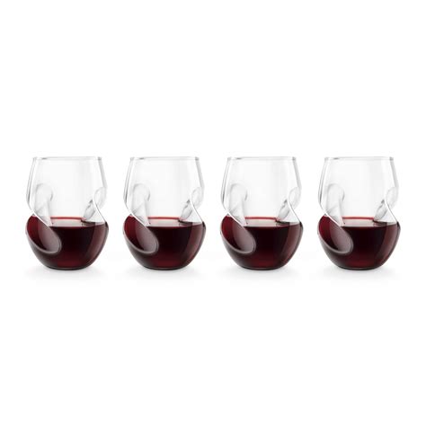 Aerating Stemless Wine Glasses | The Green Head