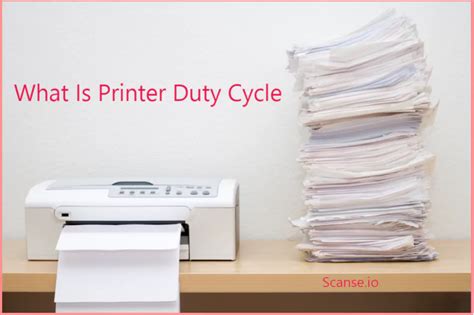 What Is Printer Duty Cycle Explained What You Need To Know