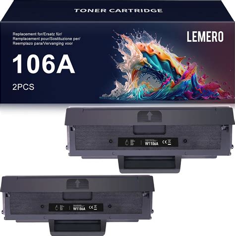 Lemero Toner 106A Compatibile Per HP 106A W1106A Cartuccia Di Toner Per