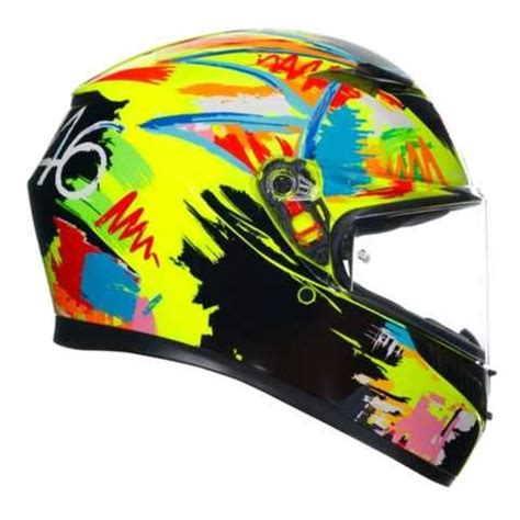 CASCO AGV INTEGRAL K3 E2206 ROSSI WINTER TEST 2019 M