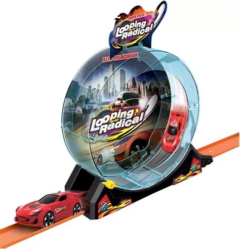 Pista De Lanzamiento De Trolebuses Hotwheels Tipo Super Loop 14