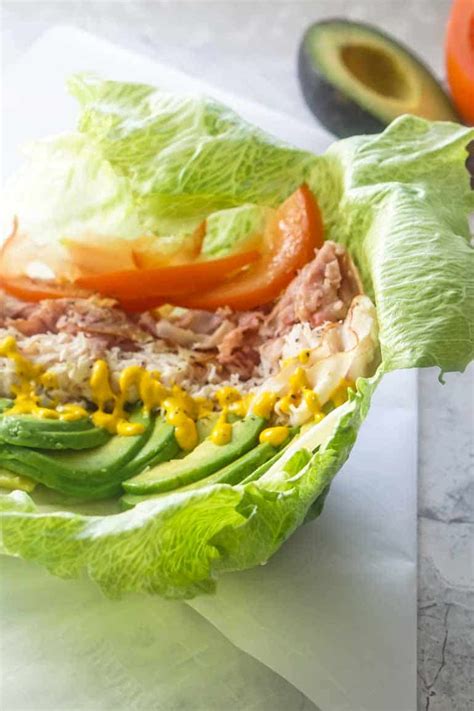 Homemade Unwich Lettuce Wrap Sandwich Recipe KETOGASM