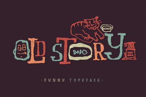 Old Story Font By Gleb Guralnyk · Creative Fabrica