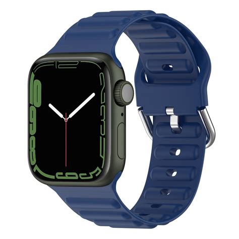 Kjøp Apple Watch 45mm Series 8 Reim Resistant Silikon blå online