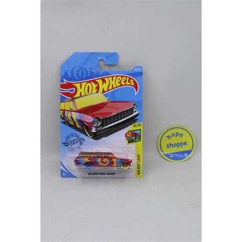 MATTEL Hot Wheels Chevy Nova Wagon 壓鑄藝術車原裝美泰 蝦皮購物