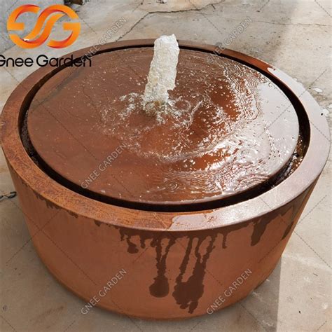 China Corten Garden Fountains Manufacturers Suppliers Factory