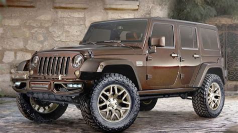 Jeep Wrangler Sundancer Design Liberally Applies Bronzer Autoblog