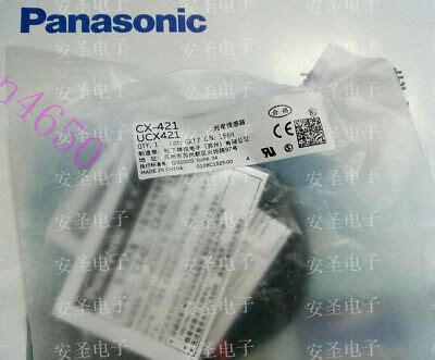 PANASONIC SUNX CX 412 CX 412D CX 412E Photoelectric Sensor NEW N4650