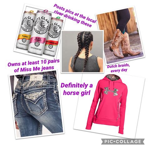 Wannabe Country Girl High Schooler Starter Pack R Starterpacks