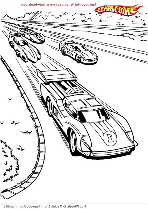 Mieux Coloriage Hot Wheels Collection Idee De Coloriage
