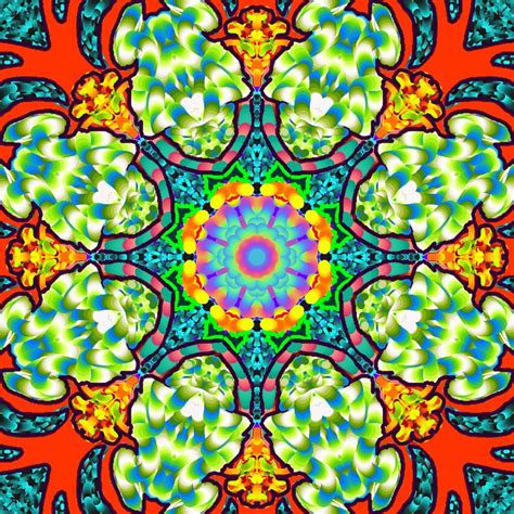 Solve Kaleidoscope Design 235 Jigsaw Puzzle Online With 16 Pieces