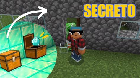 Fiz Um Esconderijo Secreto Para Os Meus Diamantes No Minecraft Youtube