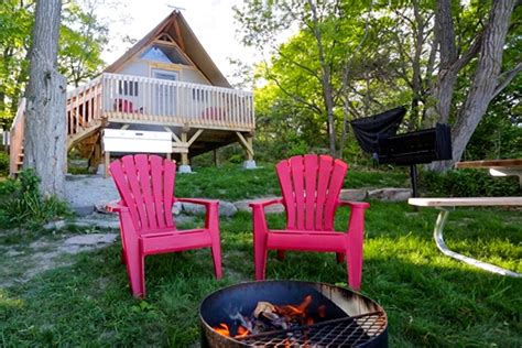 Camping In An Otentik At Thousand Islands National Park Wander The Map