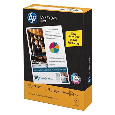 Hp A4 Paper - 80 Gsm- 1 REAM- 500 SHEETS