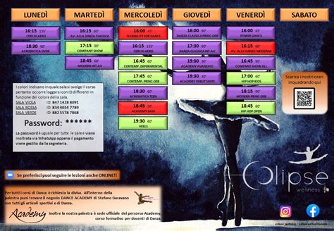 Nuovi Orari Danza Palestra Eclipse Wellness Sala Pesi