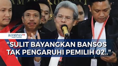 Full Tim Hukum Ganjar Tanggapi Kesaksian Ahli Kubu Prabowo Jelas