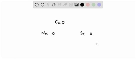 SOLVED:The formula for calcium oxide is CaO. What are the formulas for sodium oxide and ...