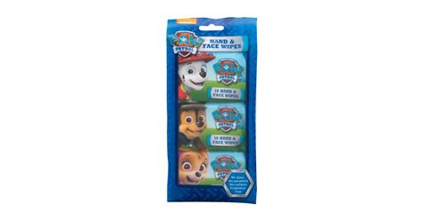 Nickelodeon Paw Patrol Hand Face Wipes Salviette Detergenti Bambino