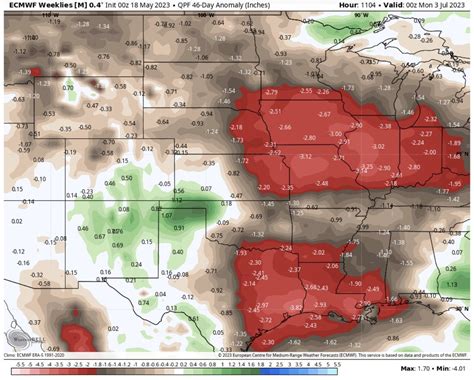 Darin D Fessler On Twitter Very Interesting Euro Weekly Precip