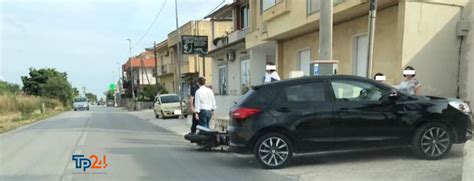 Marsala Scontro Tra Una Moto E Un Suv In Via Mazara