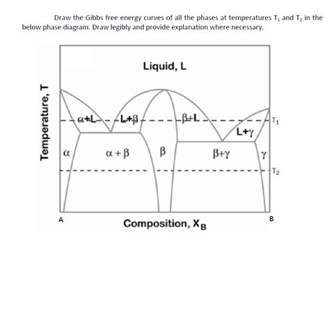 Solved Draw The Gibbs Free Energy Curves Of All The Phases Chegg