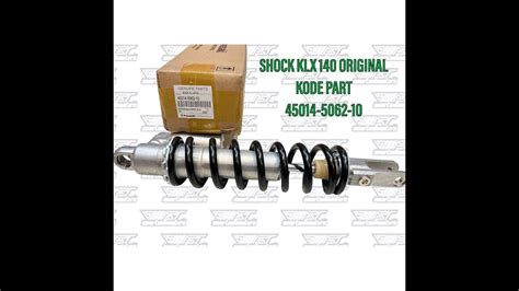 Unboxing Review Monoshock KLX 140 Ori YouTube