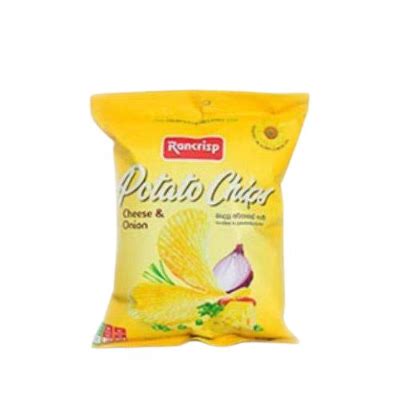 Rancrisp Cheese Onion Potato Chips 60G Best Price In Sri Lanka