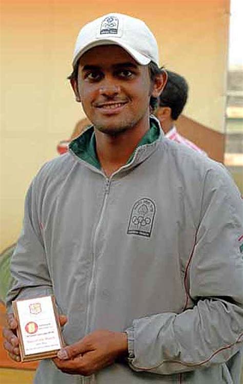 Shahriar Nafees Poses With His Man Of The Match Award Espncricinfo