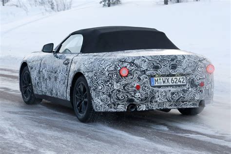 2017 BMW Z5 Roadster First Spy Shots - GTspirit