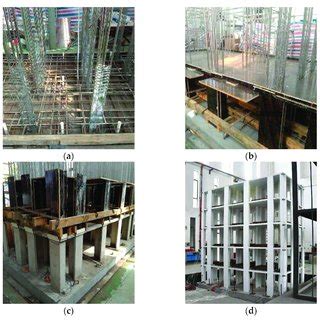 Fabrication Of The Test Structure A Tying Of Steel Reinforcement