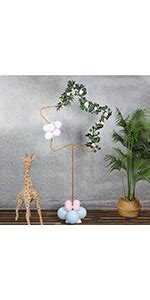 Yallove Table Balloon Arch Kit Ft Balloon Garland Stand For Party