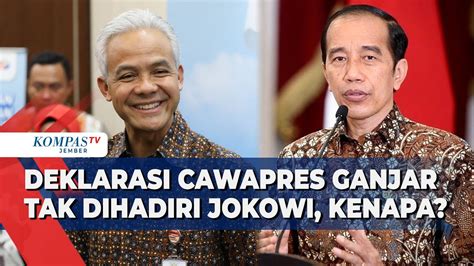 Deklarasi Ganjar Mahfud Tanpa Kehadiran Jokowi PDIP Ingin Jauhkan