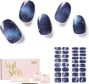 Nailog Semi Cured Gel Nail Strips For Spring Pcs Buy Get Uv