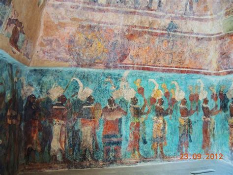 Murales De Bonampak Pinturas Mayas Que Se Conservan En Su Flickr