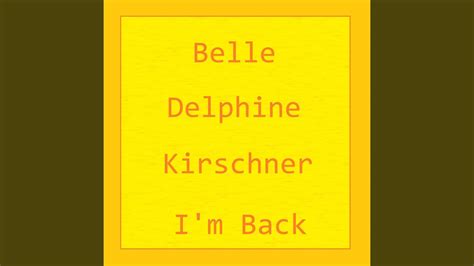 Belle Delphine Kirschner I'm Back - YouTube