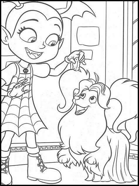 Desenhos De Vampirina 9 Para Colorir E Imprimir Colorironlinecom Porn Sex Picture